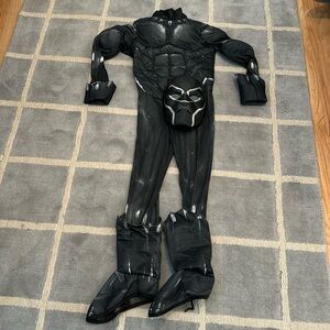 EUC Rubie’s padded Black Panther Halloween or dress up costume. Like new 🎃